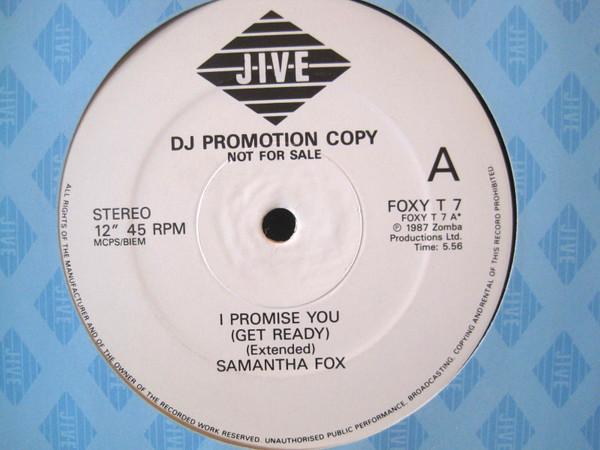 Samantha Fox - I Promise You (Get Ready)