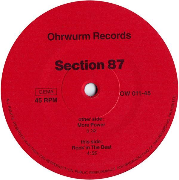 Section 87 - More Power / Rock'in The Beat
