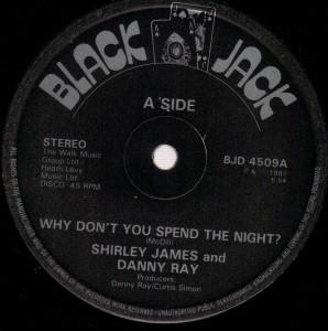 Shirley James, Danny Ray  - Why Don't You Spend The Night?