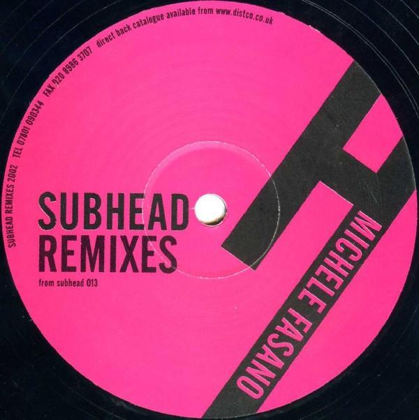 Subhead - Subhead Remixes