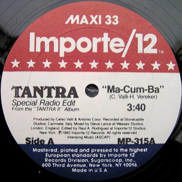 Tantra  - Ma-Cum-Ba