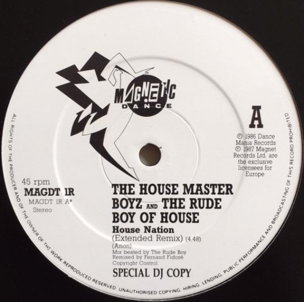 The Housemaster Boyz, The Rude Boy Of House - House Nation