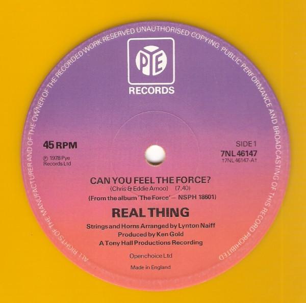 The Real Thing - Can You Feel The Force?