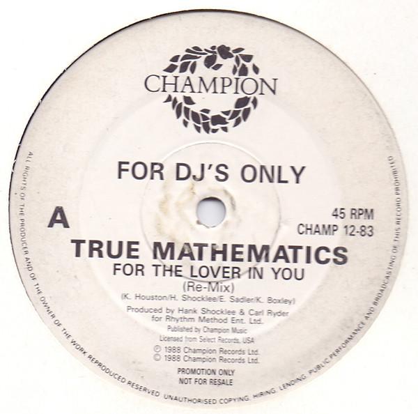 True Mathematics - For The Lover In You