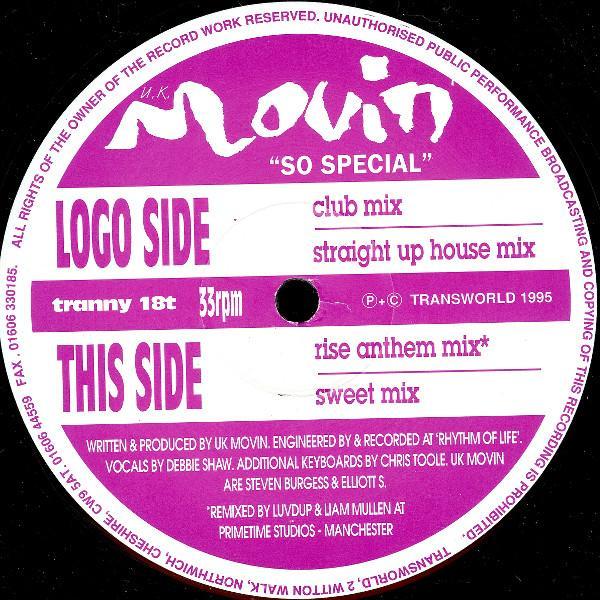 U.K. Movin - So Special