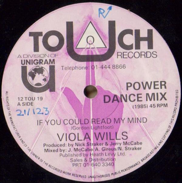 Viola Wills - If You Could Read My Mind