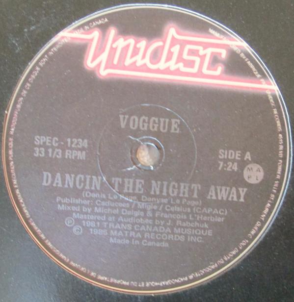 Voggue - Dancin' The Night Away / Love Buzz